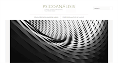 Desktop Screenshot of colpsicoanalisis-madrid.com